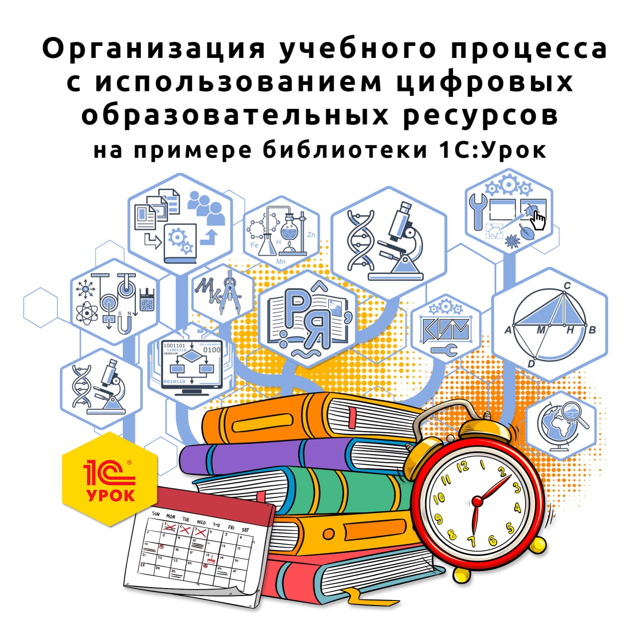 Организация учебного процесса с использованием цифровых образовательных ресурсов (на примере библиотеки 1С:Урок)